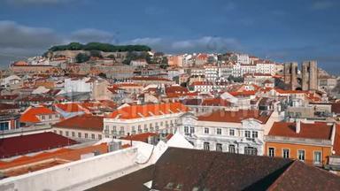 <strong>里斯本</strong>全景。 空中观景。 <strong>里斯本</strong>是葡萄牙的首都和最大的城市。 <strong>里斯本</strong>是欧洲大陆`